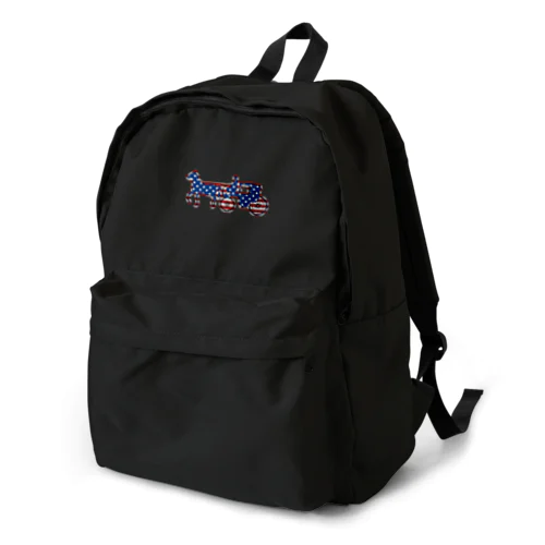 馬車　Flag of the United States Backpack