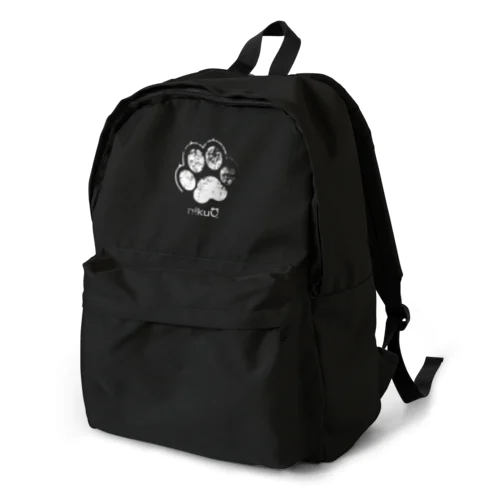 肉球をモチーフにしたオリジナルブランド「nikuQ」（犬タイプ）です Backpack