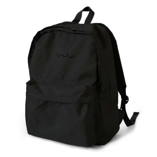 win logo black Backpack