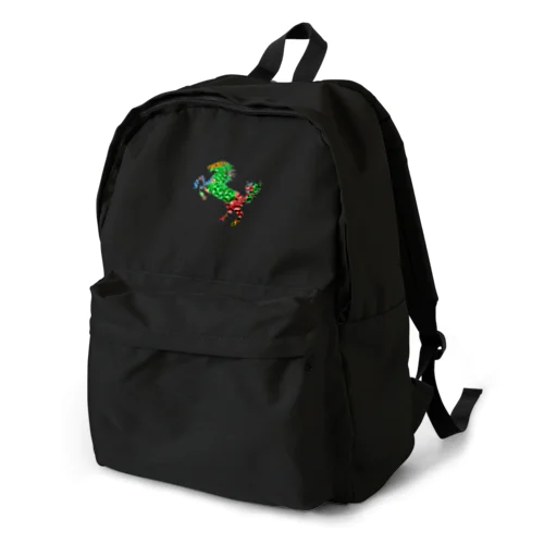 馬　water drop Backpack