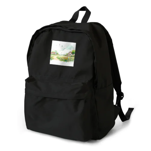 畑のカラーイラスト Backpack