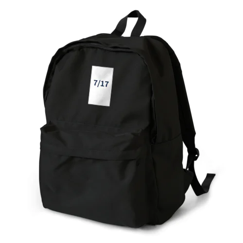 日付グッズ　7/17バージョン Backpack