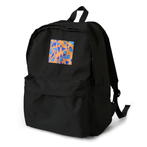 teal orange Backpack