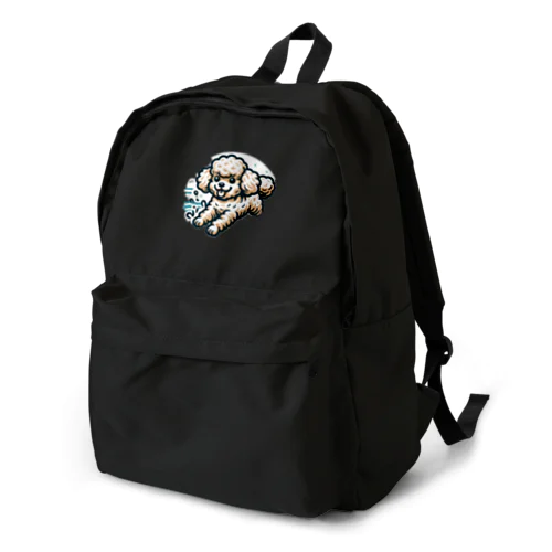 もふもふアプリコット　トイプードル　みずあそび Backpack