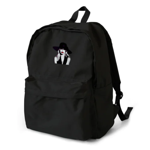 かっこいい女性にTシャツ Backpack