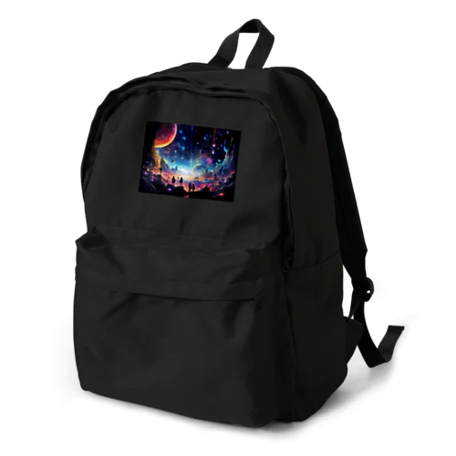 宇宙🪐旅行が大好きな未来くん Backpack