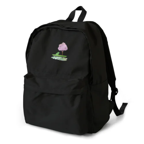 「カエルの木」のロゴマーク（春） Backpack