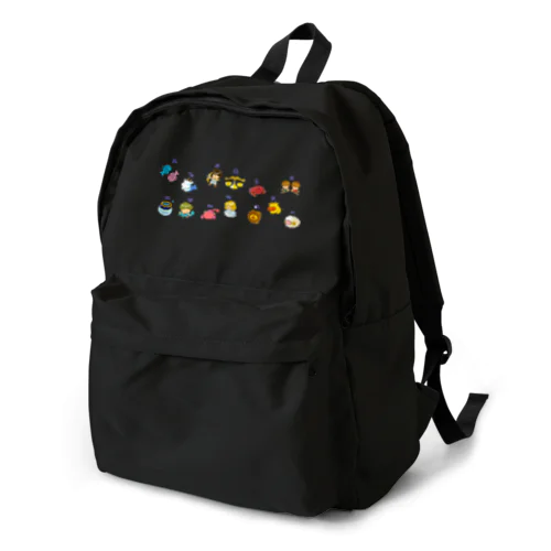 ギリシャ神話好きへ！、かわいい１２（１３）星座のデザイン Backpack