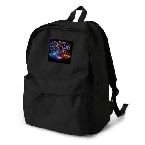 立体梵字+AI  Backpack