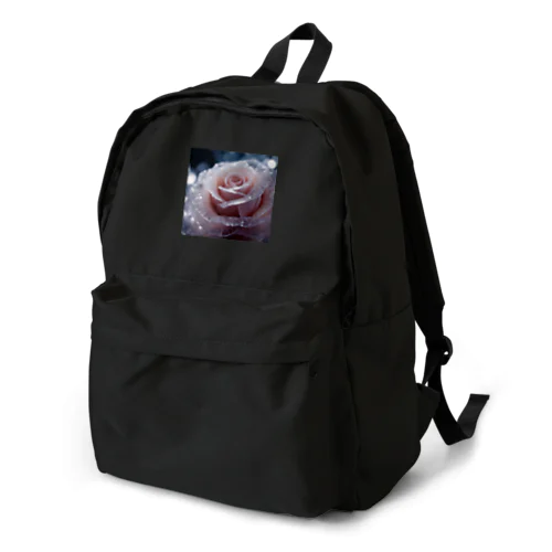 幻想的な氷の薔薇 Backpack