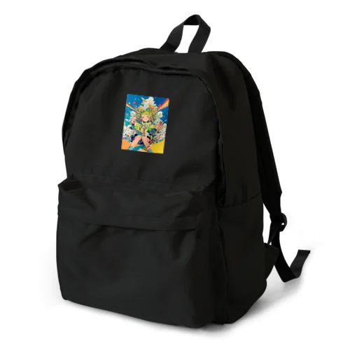 みんなハﾂピーになりましよ　なでしこ1478 Backpack