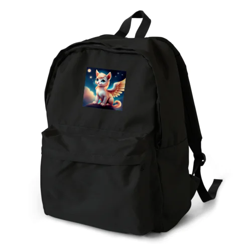 かわいいベガ猫のイラストグッズ Backpack