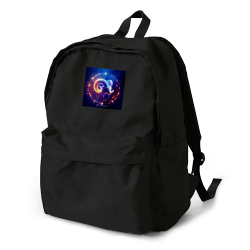 星のきらめき　牡羊座イメージ Backpack