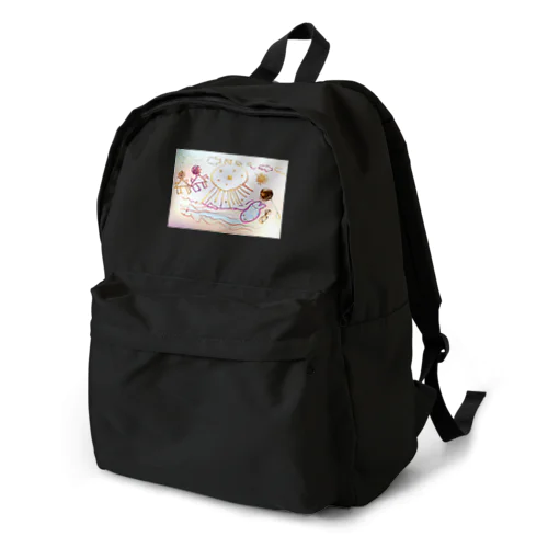 クラゲにビックリ by 5-year-old Backpack