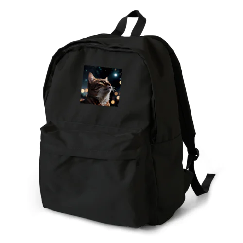 星を見る猫 Backpack