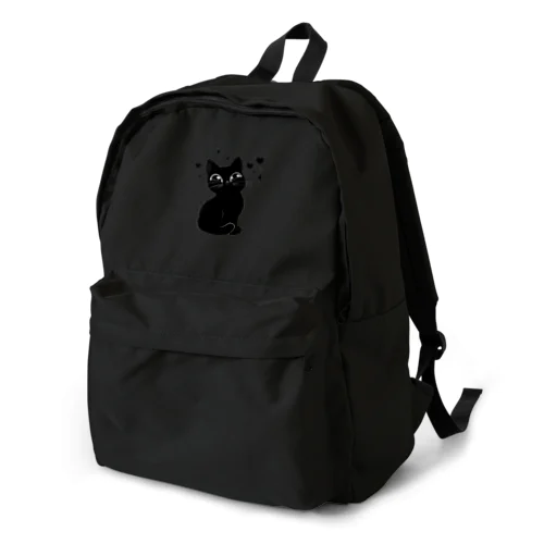 黒猫ニャン・ポイント Backpack