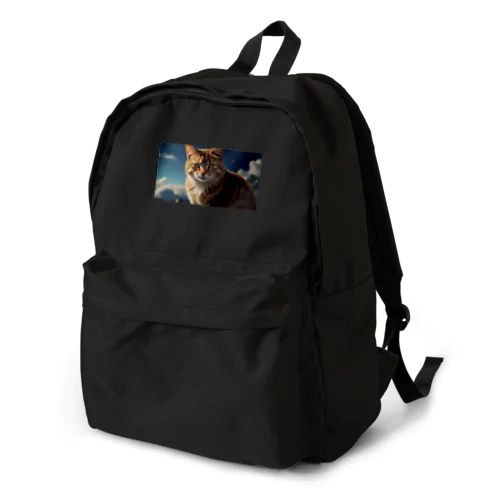 こちらを見つめる猫 Backpack