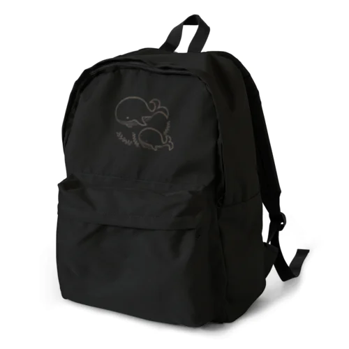 クジラの親子 Backpack