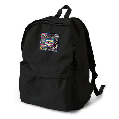 昭和レトロ80年代カセット Backpack