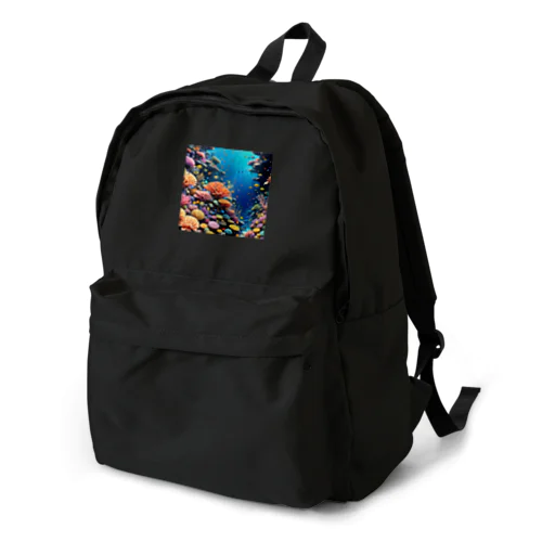 蒼いサンゴ礁 Backpack