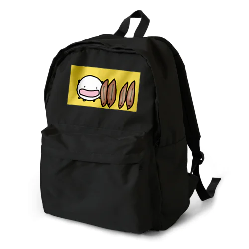 うなぎの蒲焼きを立てまくるねこです Backpack