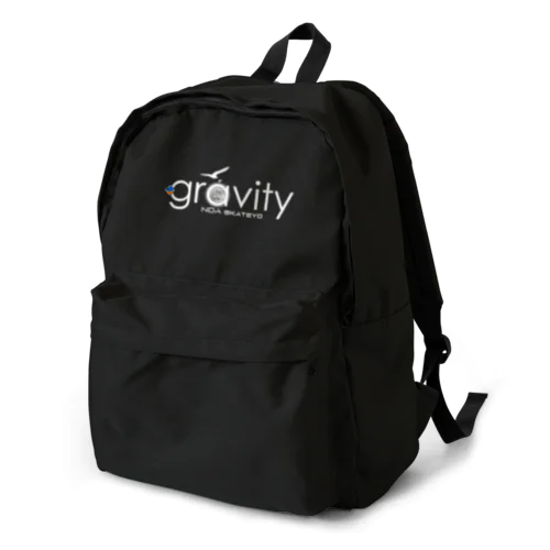 GravityWhitelogo　ver2 Backpack