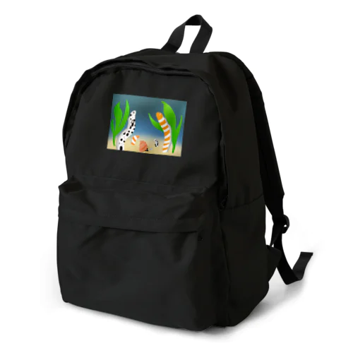 ニシキ・チンアナゴの中に迷いこんだ忍者スリスリくん Backpack