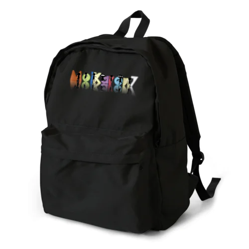 MolKaron７　鏡文字 Backpack