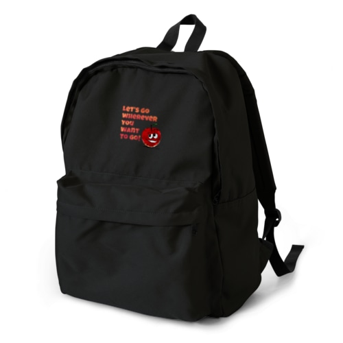 リンゴタイポグラフィ Backpack