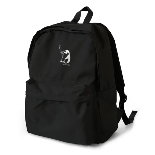 いっぷくBLACKペンギン Backpack