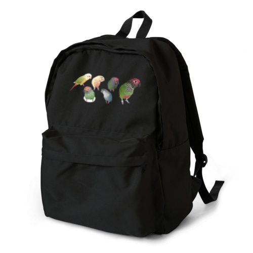 あつまれウロコインコちゃん【まめるりはことり】 Backpack
