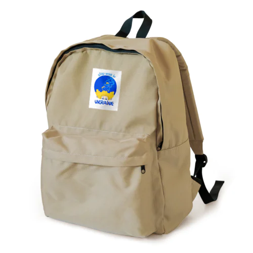 STOP WAR IN UKRAINE　エレナちゃん Backpack