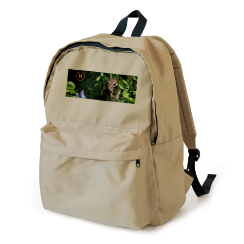 【サロベツのエゾシマリス】もっともっと笑顔輝く Backpack