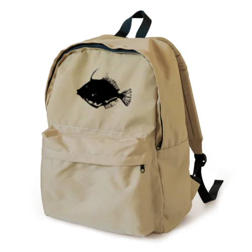カワハギの魚拓 Backpack