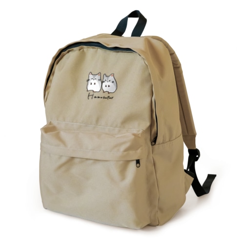 ご機嫌と不機嫌なHamusutar-色淡小- Backpack