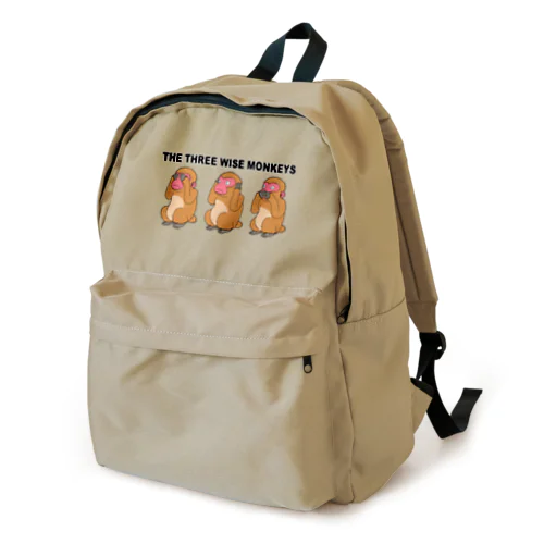 THE THREE WISE MONKEYS Backpack