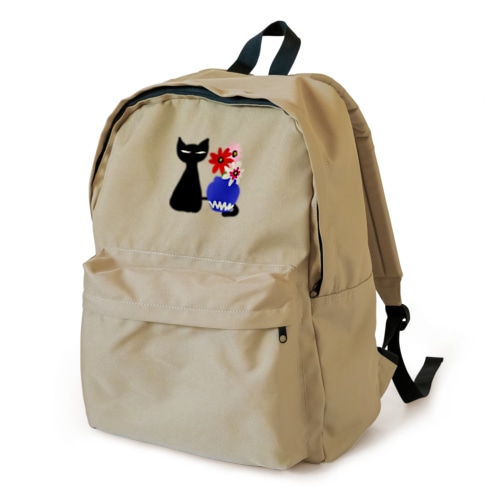 猫とガーベラ Backpack