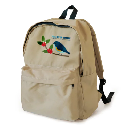Teal Blue Bird Backpack