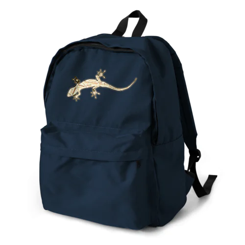 Japanese gecko(ニホンヤモリ)　英語デザイン Backpack