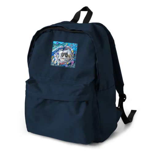 ぷにキャット【海】 Backpack