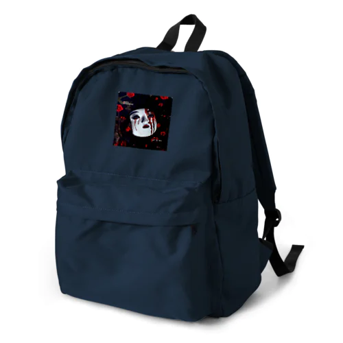 血まみれ市松人形 コラボ商品 Backpack