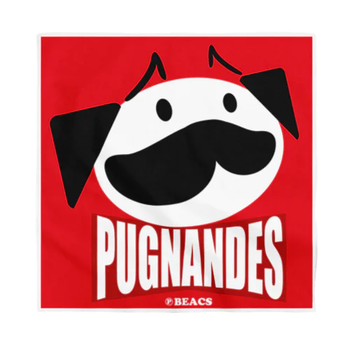 PUGNANDES2022_Red バンダナ