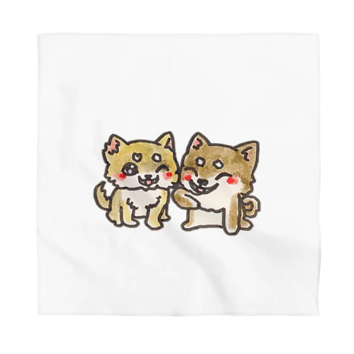 なかよし柴犬くん Bandana