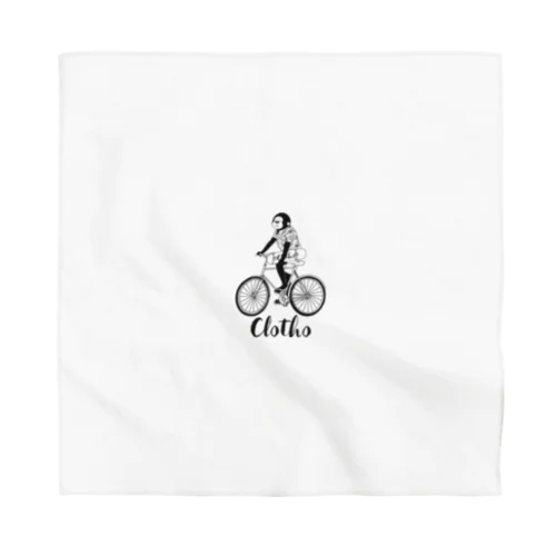 clothoのロゴ Bandana