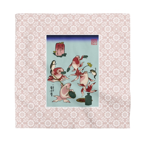 金魚づくし 酒のざしき Bandana
