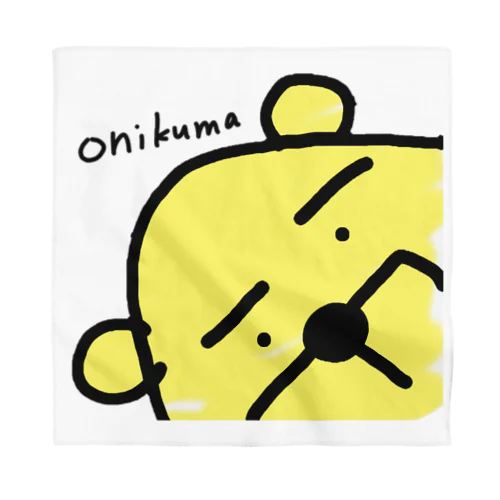 ｏｎｉｋｕｍａ バンダナ