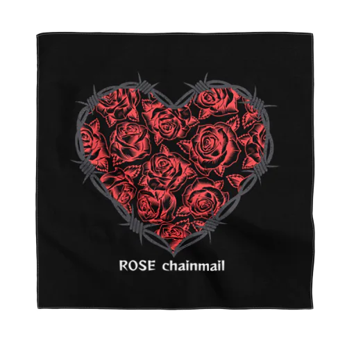 rose-heart Bandana