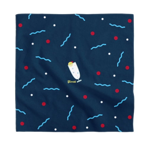 float＃2_ホワイトフロート Bandana