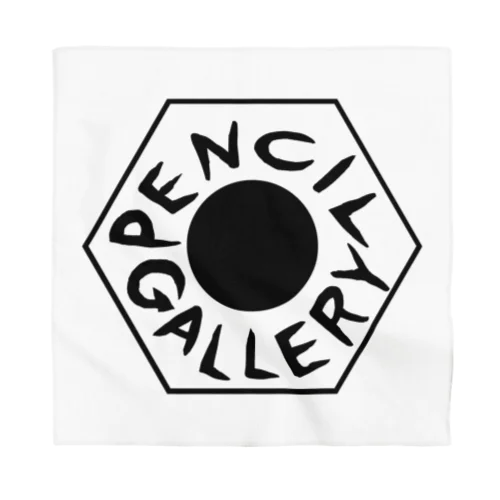 Pencil Gallery のHexagon logo Bandana