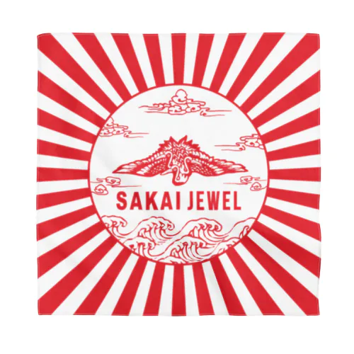 SAKAI JAPAN 紅 バンダナ